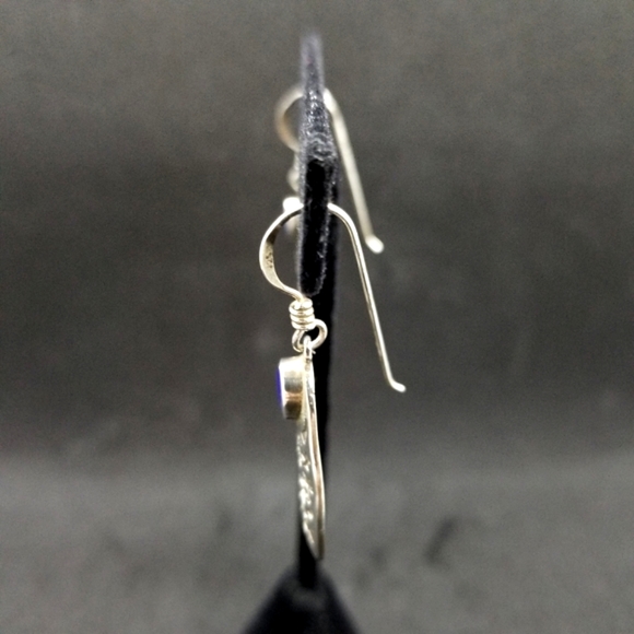 Preciv sterling silver Kokopelli earrings - Picture 4 of 8